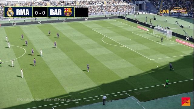 بث مباشر مباراة ريال مدريد وبرشلونة | بث مباشر مباراة ريال مدريد وبرشلونة 2024 | فيديو محاكاة смотреть онлайн