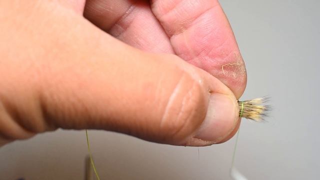 How To Make A Natural Deer Hair Abdomen For GrassHopper Fly Patterns Tutorial смотреть онлайн
