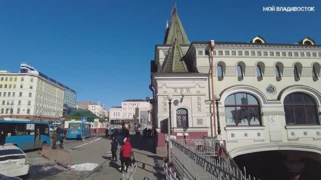 Владивосток от ЖД вокзала до сопки Крестовой (3 февраля 2023). смотреть онлайн