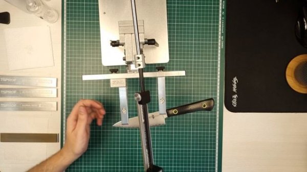 Заточка кухонного ножа Tuotown VG-10 алмазами Alpha от TSProf