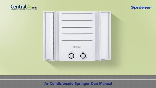 Ar Condicionado Janela Springer Duo Manual | CentralAr.com смотреть онлайн