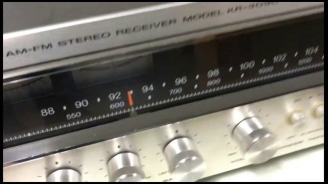 O Rei Do Som - Receiver Kenwood  KR-3090