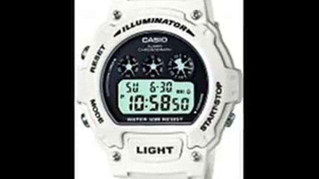 Casio W-214hc-7avef Watch - White 85628 смотреть онлайн