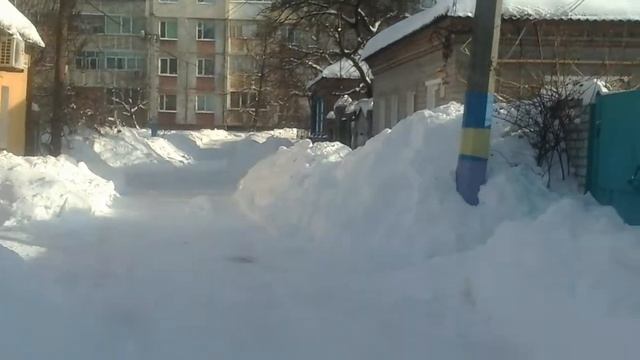 Снег в Кременчуге переулок Сумской часть 3 смотреть онлайн