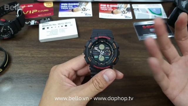 GA-140-1A4 | Đập hộp và chỉnh đồng hồ G-Shock mới về смотреть онлайн