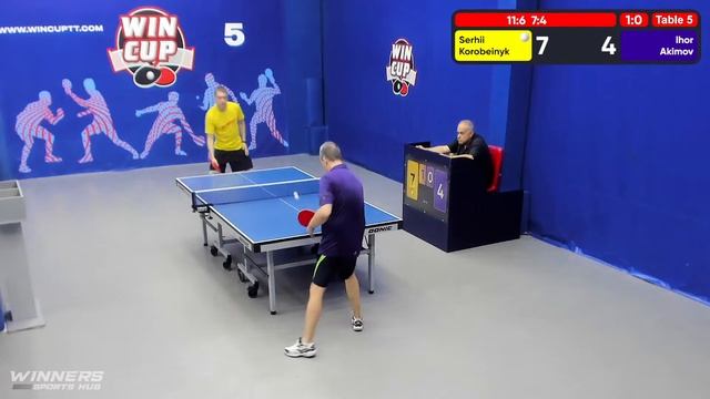 16:30 Коробейник Сергей 3-0 Акимов Игорь стол 5 ЮГ-4 15.07.22 смотреть онлайн