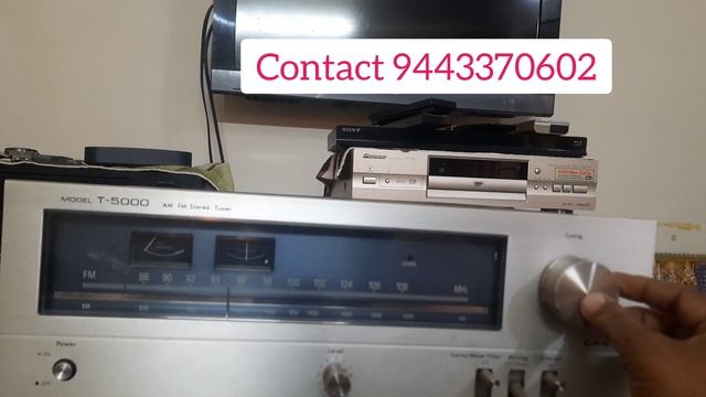 (Sold)Onkyo T5000 Vintage Manual Tuner/For Sale/Infinity Audio/Contact 9443370602 смотреть онлайн