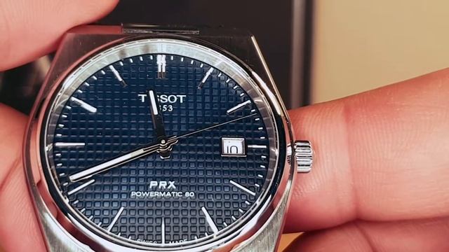 Tissot PRX 80 Leather Strap Watch - The Best Watch for the Money смотреть онлайн
