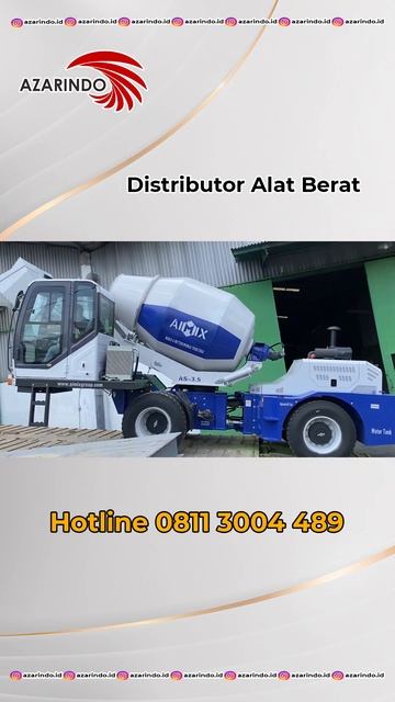 Pengiriman Alat Berat Praktis dan Aman ! Aimix Concrete Mixer | Truk Molen Otomatis | Azarindo смотреть онлайн
