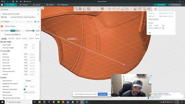 Mastering Orca Slicer: Measuring & Scaling for Perfect Cosplay Helmet Prints смотреть онлайн