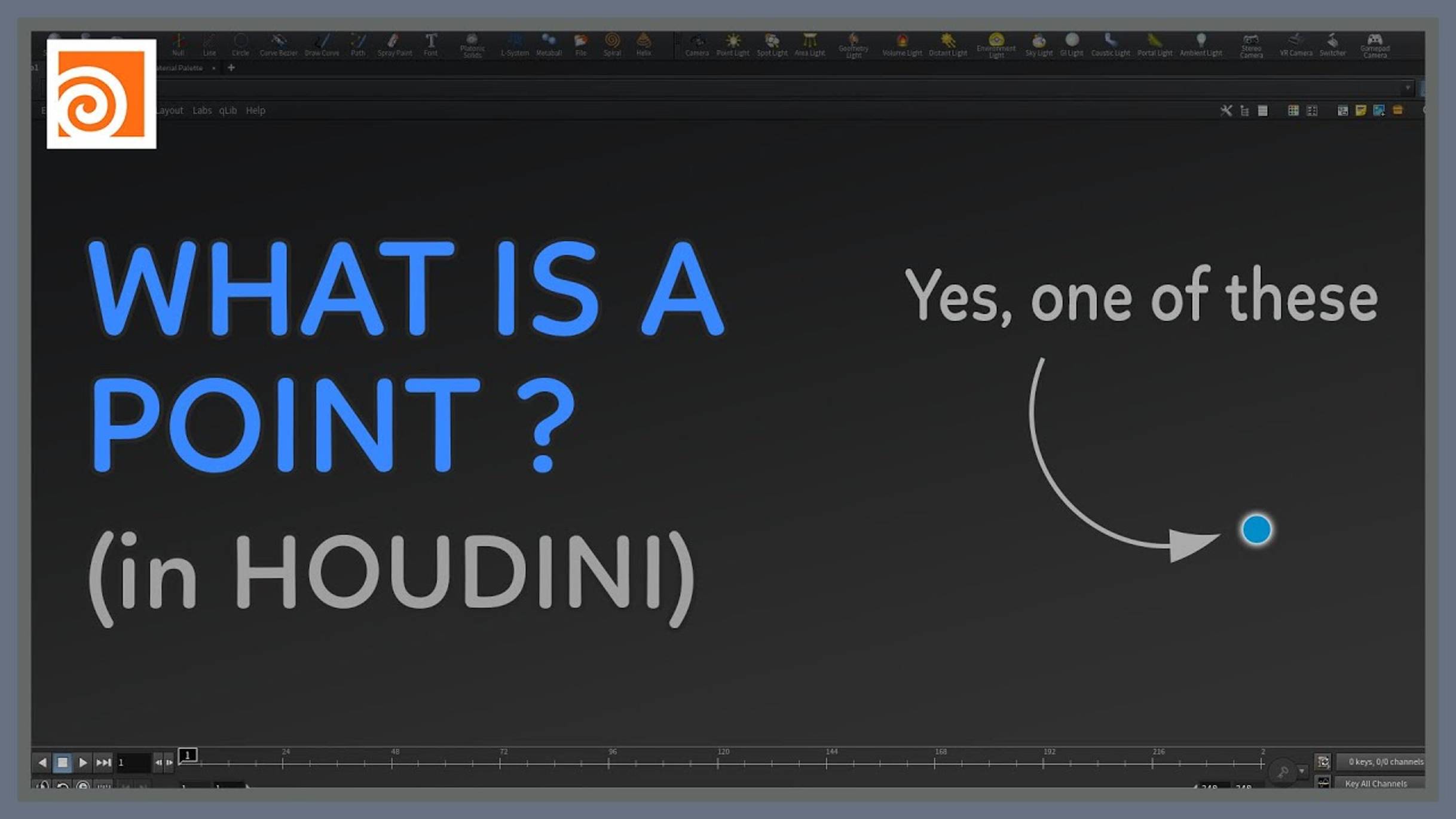 09 What is a Point in Houdini смотреть онлайн