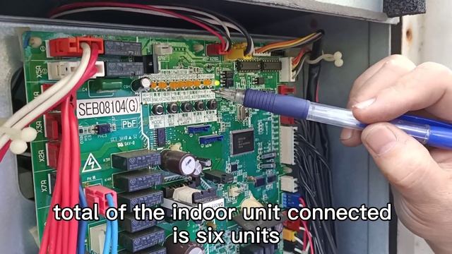 How to check indoor unit quantity | Daikin VRV3 смотреть онлайн