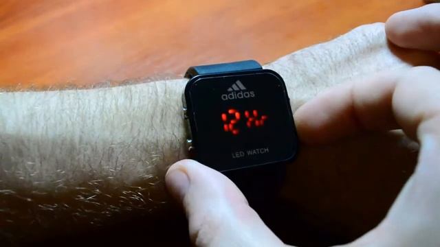 Обзор часов Adidas Led Watch смотреть онлайн