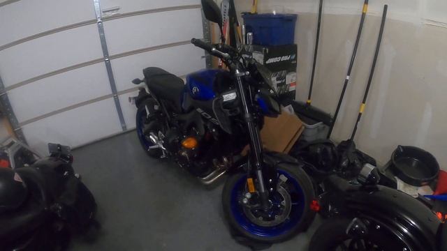 My new bike, 19 Yamaha MT09 смотреть онлайн