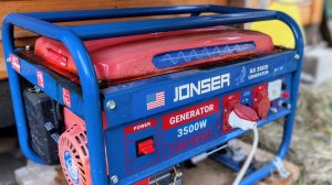 Опыт эксплуатации // Бензогенератор JONSER 3500 // Обслуживание бензогенератора