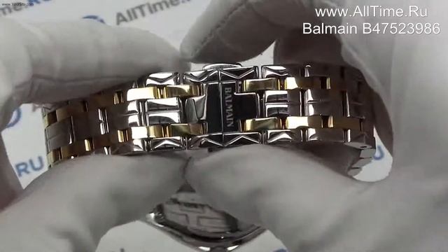 Обзор. Швейцарские наручные часы Balmain B47523986 смотреть онлайн