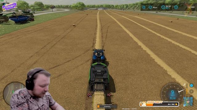 Бруталити ферма ➤ Farming Simulator 22 ◉ Кооператив #10 смотреть онлайн