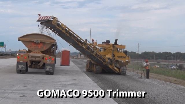 GOMACO 9500 Trimmer; Omaha, Nebraska