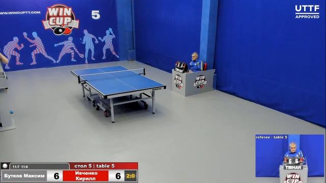 9:30 Бутков Максим 2-3 Ивченко Кирилл стол 5 ЮГ-2 16.12.20 смотреть онлайн