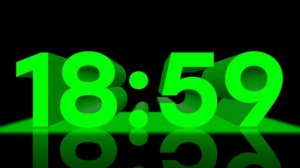 Реконструкция часов телекомпании "НТВ" (2012-2018) Вечерняя версия