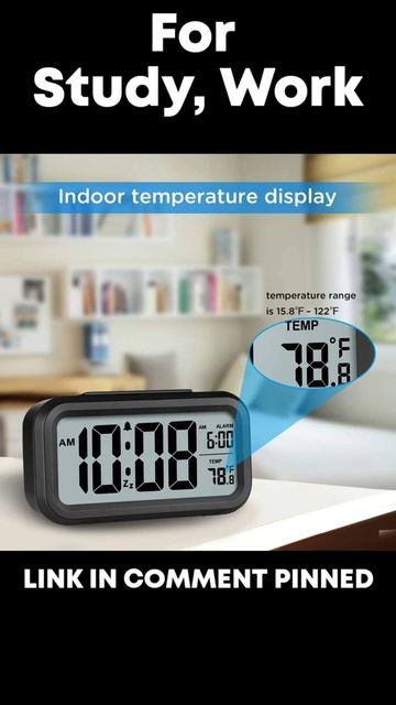 digital alarm table clock #shorts смотреть онлайн