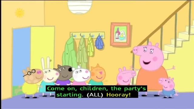 Peppa Pig (Series 1) - My Birthday Party (with subtitles) смотреть онлайн