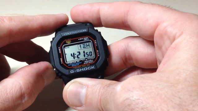 Casio G-Shock GWM5610U-1 | Change Time Format смотреть онлайн