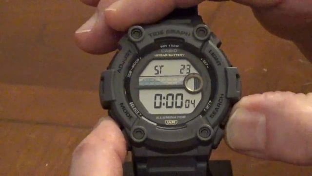 How to use the Stopwatch on a Casio WS 1300H смотреть онлайн