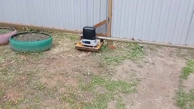 Откатные ворота с электроприводом 