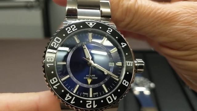 Oris Aquis GMT Date | Novità Oris 2019 | Oris 2019 | Oris Baselworld 2019