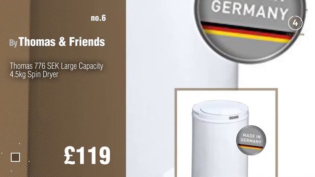 Spin Dryers, Amazon UK Best Sellers 2017 // Kitchen & Home Appliances смотреть онлайн