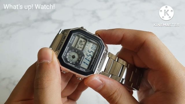 [What's up! Watch!] #14 카시오 월드타임(CASIO WORLDTIME, AE-1200WHD-1A) 리뷰 смотреть онлайн