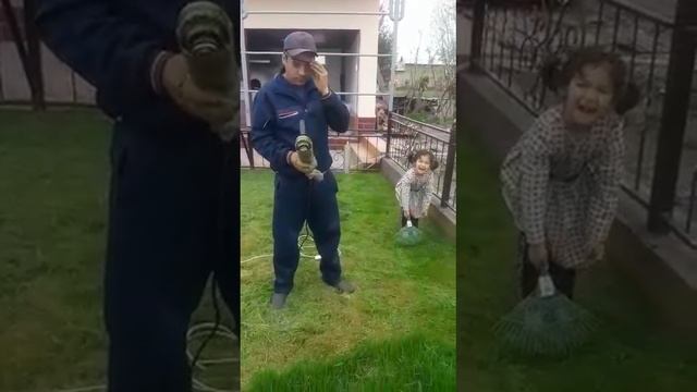 Газонокосилка из болгарки смотреть онлайн