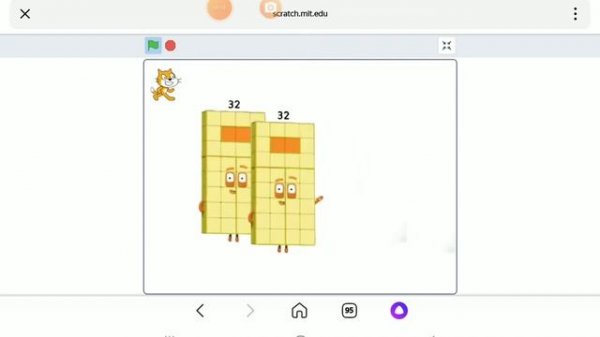 Номера блоков учим удвоение.