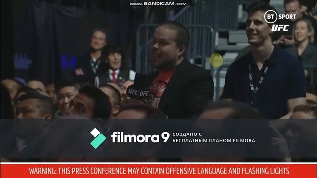 UFS Хабиб нурмогомедов .Пресс конференция смотреть онлайн