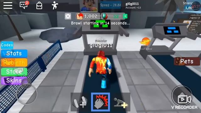 ROBLOX WEIGHT LIFTING SIMULATOR 3 GOING ON 32 SPEED смотреть онлайн
