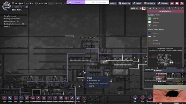Finishing The Petro Boiler and Starting it Up - Based Mamba VOD Part 70 - Oxygen Not Included смотреть онлайн
