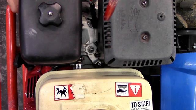 Adjusting the Throttle Cable on a BCS Two-Wheel Tractor смотреть онлайн