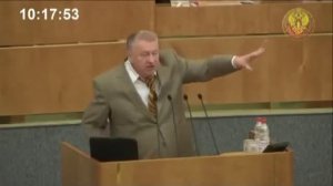 жириновский орёт