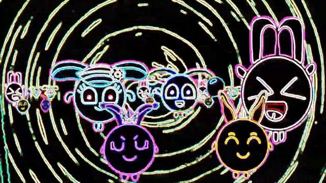 Amazing Sunny Bunnies Intro with Awesome and special effects combination of neon effects смотреть онлайн