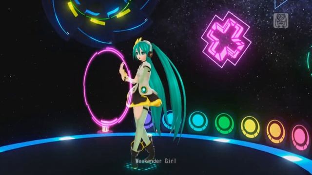 Hatsune Miku: Project Diva F (PS3) - kz & 八王子P (feat. 初音ミク) - Weekender Girl [PV 60fps] смотреть онлайн