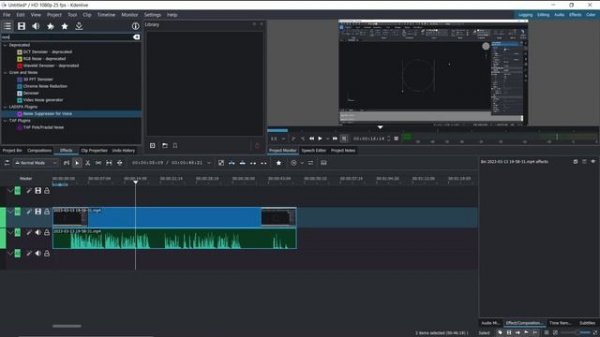 Kdenlive How To Remove Background Noise