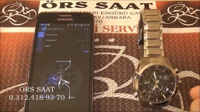 CASIO EQB-500 TELEFON İLE AYAR VE KALİBRASYON смотреть онлайн
