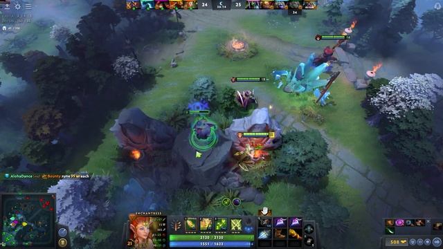 very difficult ward and two geniuses | Dota 2 смотреть онлайн