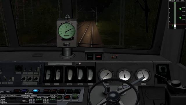 Open Rails EP08-013 TLK Lwów Express смотреть онлайн