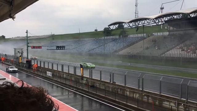 Blancpain Hungaroring 2018 - Wet race start, safety car in смотреть онлайн