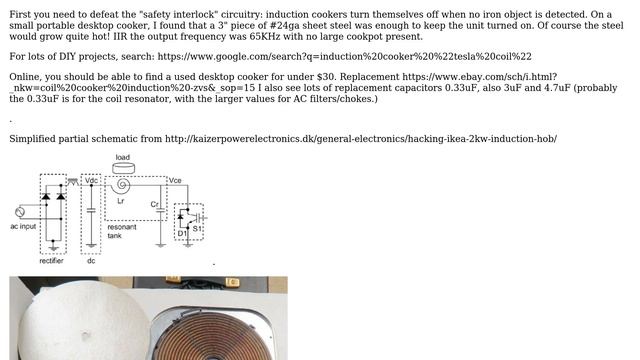 Induction cooker power receiver смотреть онлайн