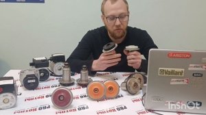 Замена ротора в насосе газового котла