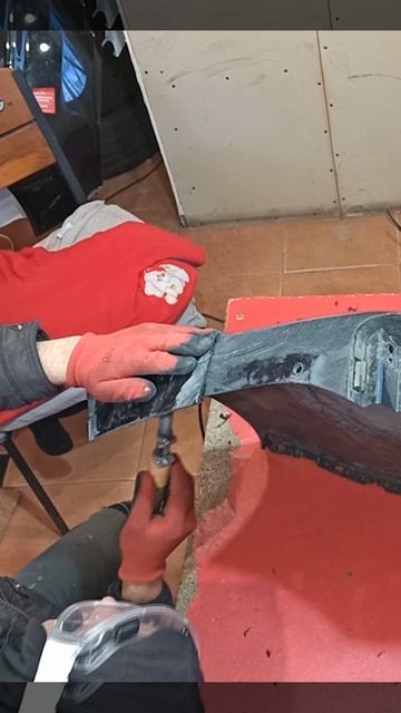 Была дыра а теперь все красиво