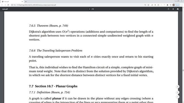 CS 3305.005 - Lecture for 9/29/2020 смотреть онлайн